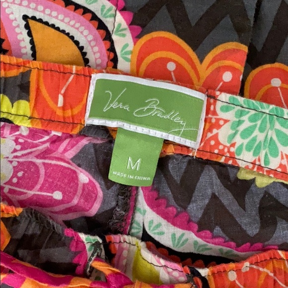 Med. Vera Bradley Ziggy Zinnia PJ Set - Picture 7 of 7